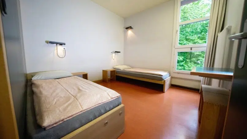 Zwei-Bett-Zimmer in der Jugendherberge Zürich
