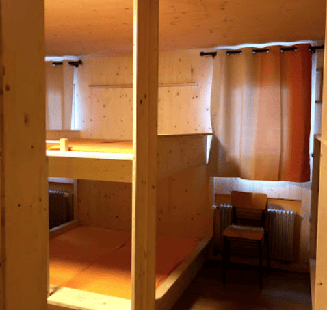Gruppenhaus Le Dolent La Fouly Etagenbett Zimmer