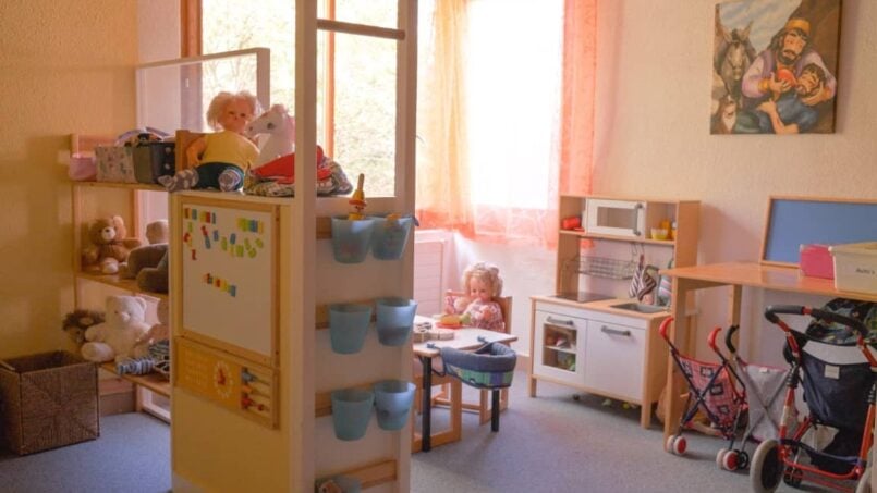 Kinderspielzimmer in Gruppenunterkunft CVJM Zentrum Hasliberg Gästehaus, Hasliberg Hohfluh